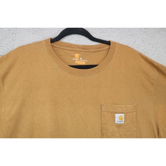 Carhartt Men's Brown Tee Shirt-Size XL-Original Fit-Y2K - Picture 2 of 9